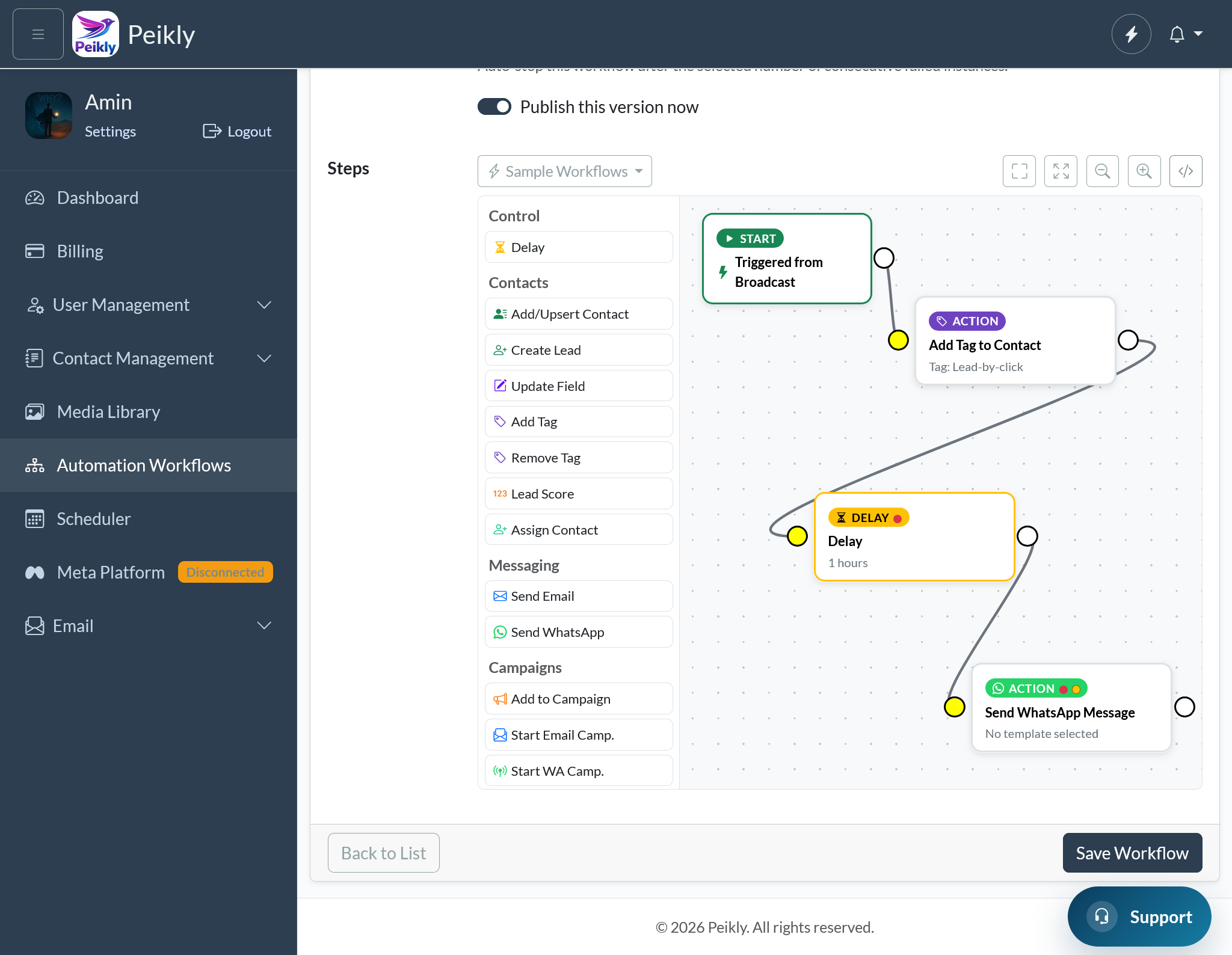 Real Estate Marketing Automation automation workflow